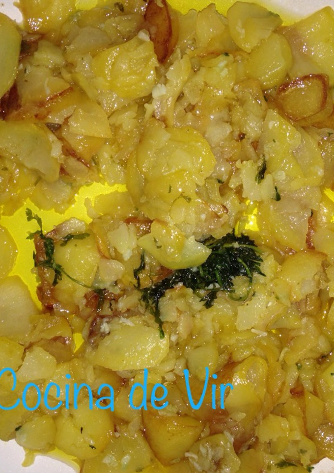 Una foto de Patatas a lo pobre