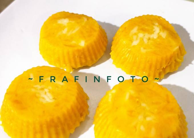 Kue labu kuning kukus foto resep utama