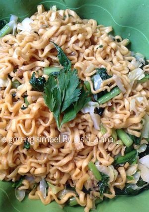 Foto resep Mie goreng simpel