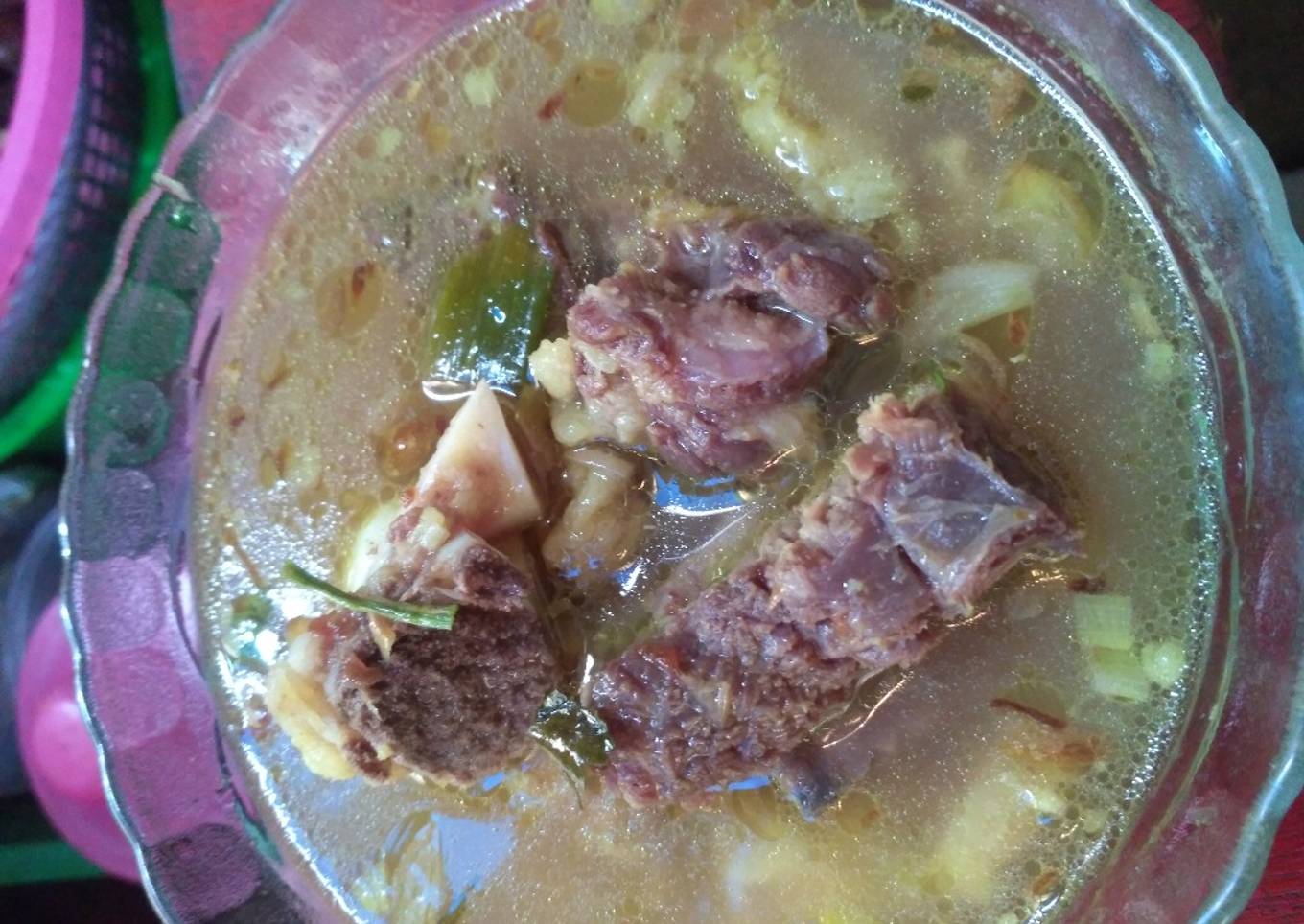 Soto tulang iga simpel