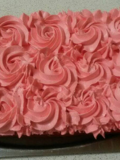 Una foto de Torta Terciopelo rojo