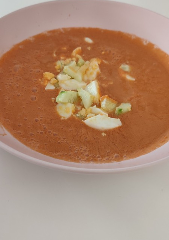 Una foto de Gazpacho de sandía