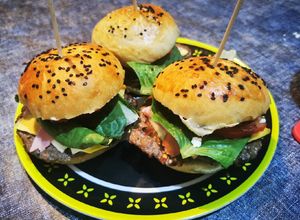 Una foto de Hamburguesas