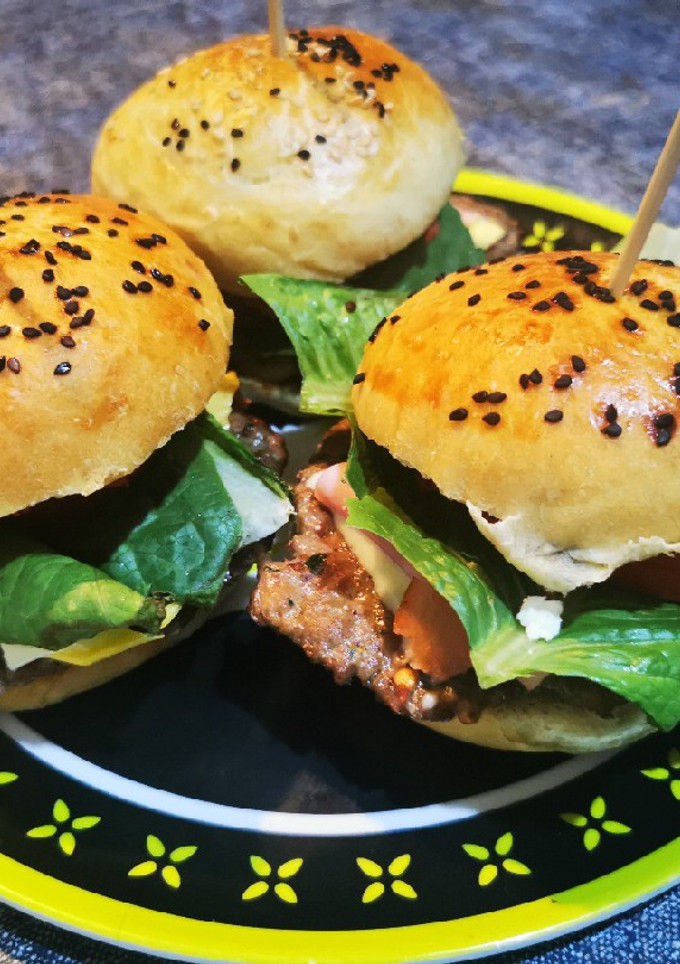Una foto de Hamburguesas