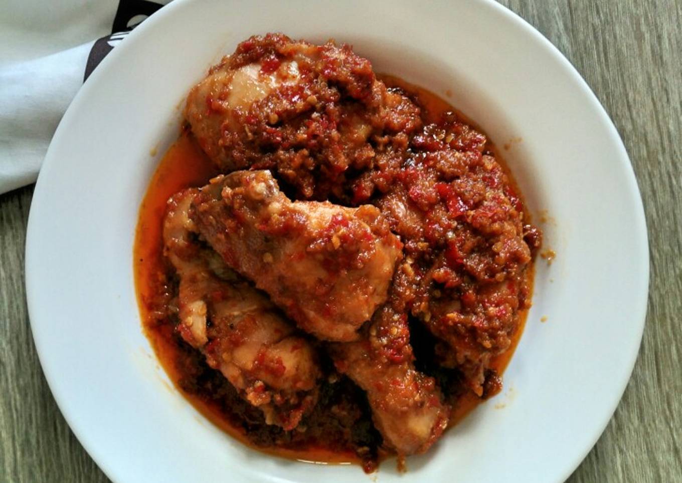 Ayam Pedas Bumbu Kacang