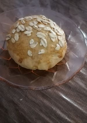 Una foto de Bollos rellenos de chorizo 😋