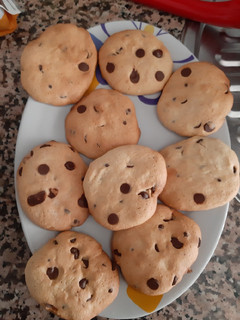 Una foto de Galletas con trocitos de chocolate