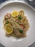 Sunshine Pasta - w lemon and Cajun Cream Sauce