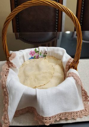 Una foto de Tortillas recién hechas