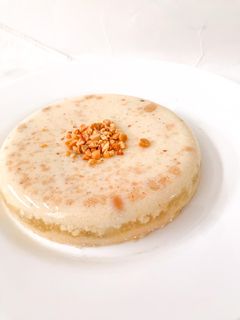 Una foto de Gelatina de mazapán saludable