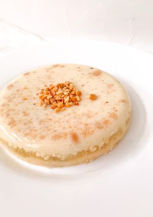 Una foto de Gelatina de mazapán saludable