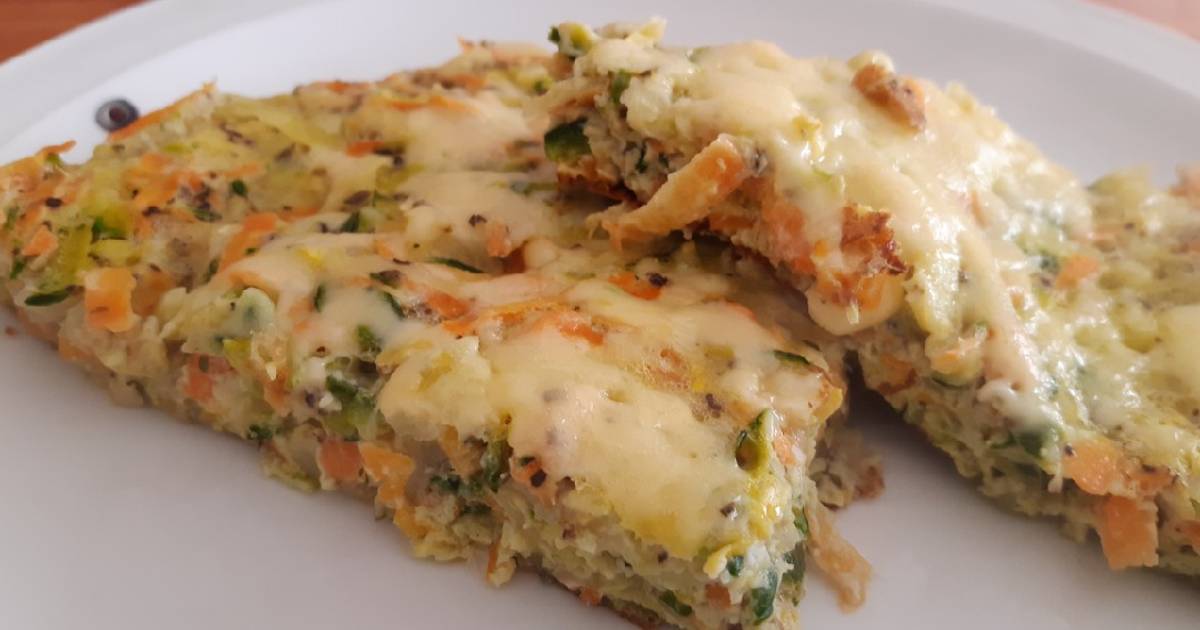 Tortilla de papa zapallito y zanahoria 42 recetas caseras Cookpad