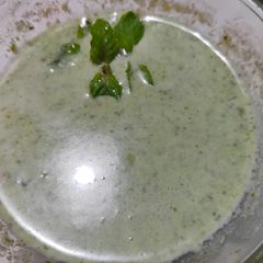 A picture of Pudina chutney.