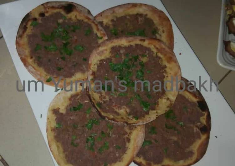 Recipe of Super Quick Homemade Lahmajun