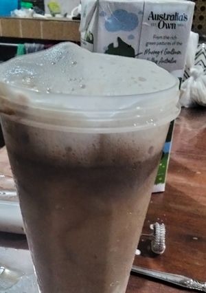 A picture of Iced Cappucino.
