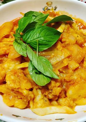 馬鈴薯麵疙瘩gnocchi 的食譜成品照片
