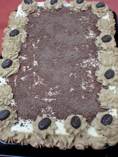 Una foto de Tarta de Tiramissú