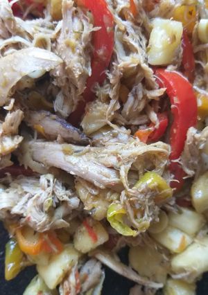 Una foto de Guiso de pollo