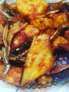 Foto resep Balado terong tempe dan teri1