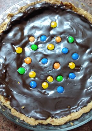 Una foto de Torta Cabsha (dulce de leche y chocolate)🥧🍫🤗