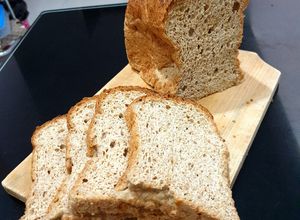 Foto resep Keto Flaxseed Bread Gluten Free (ver. revisi) #Ketopad