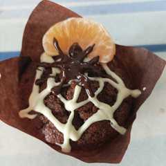 Une photo de Muffins de l'araignée
