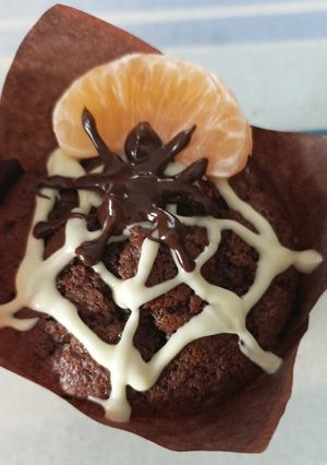 Une photo de Muffins de l'araignée