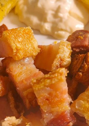 Una foto de Tapa de Torreznos hechos en el horno