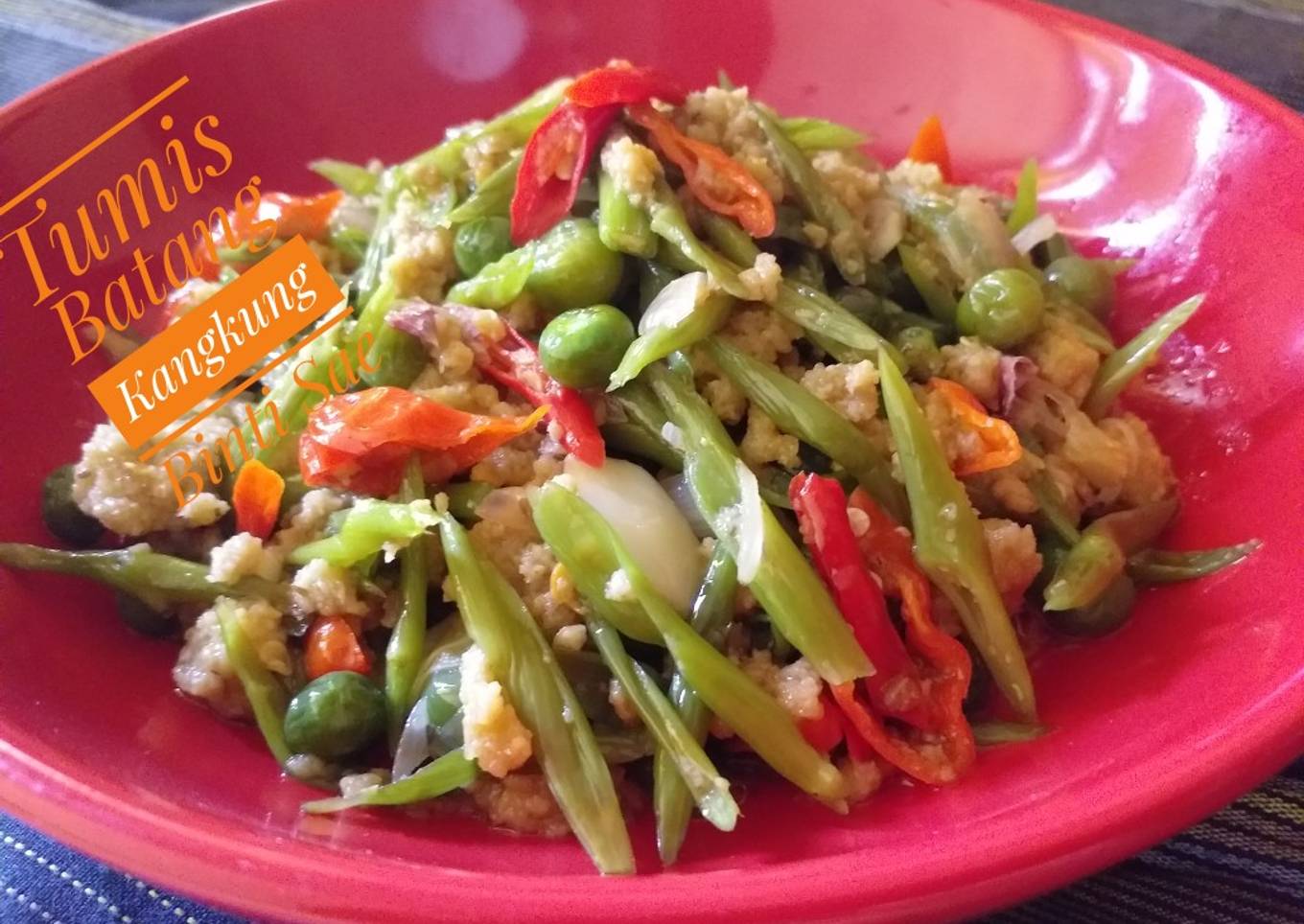 Tumis Batang Kangkung
