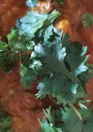 A picture of Creamy koftas in puree.
