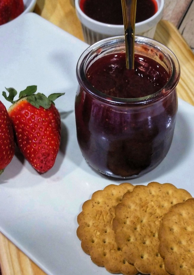 Una foto de Mermelada de fresas