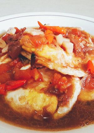 Foto resep Sour sweet egg nano nano (telur asam manis)