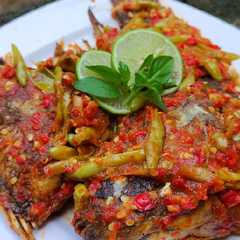 A picture of Balado Ikan Nila.
