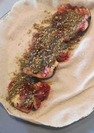 Une photo de Figue et zaatar