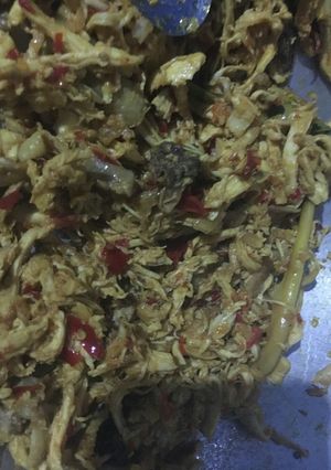 Foto resep Ayam suwir pedas