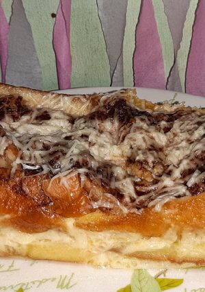 Foto resep Puding (pinggiran) Roti Kukus