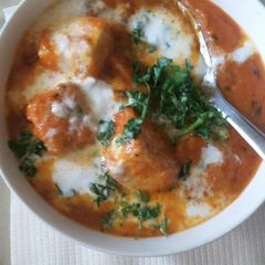 Paneer butter masala A picture of Paneer butter masala.