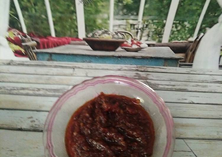 Resep Sambal tahan lama#SambalkuBedal_ho#cookpadcomunity_cirebon Anti Gagal