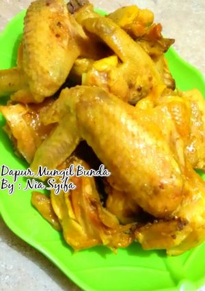 Foto resep Ayam Bumbu Ungkep Kuning