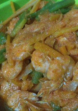Foto resep Udang saos padang