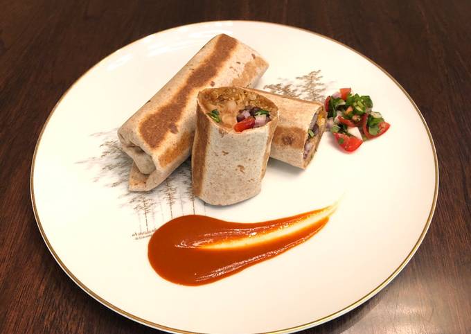 Recipe of Award-winning Jackfruit quinoa burritos