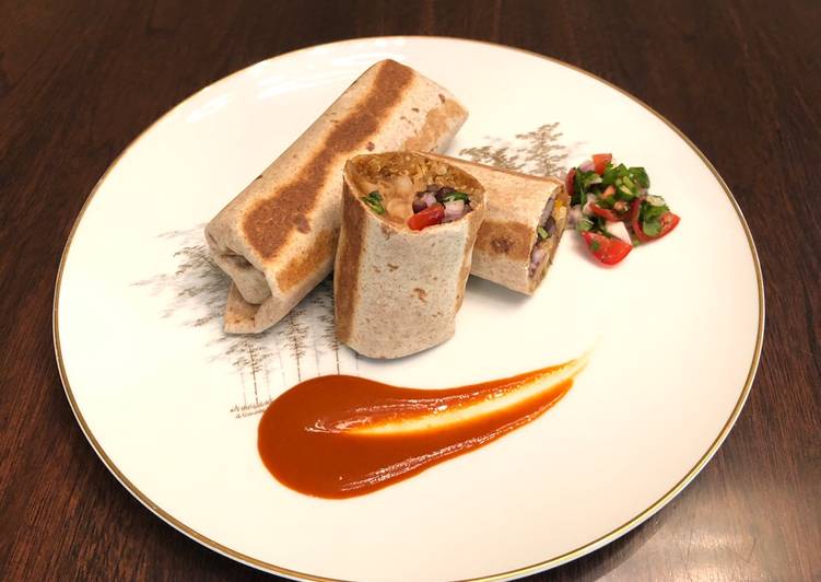 Jackfruit quinoa burritos Jackfruit quinoa burritos