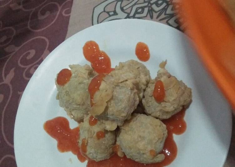 Bakso goreng tepung