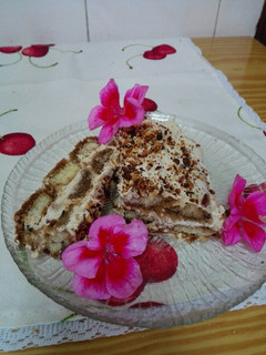 Una foto de Tarta casera de moka!!