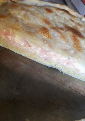 Una foto de Menú del día: Tarta de paleta y queso CON UN SECRETO