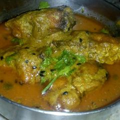 Fish curry A picture of Fish curry.