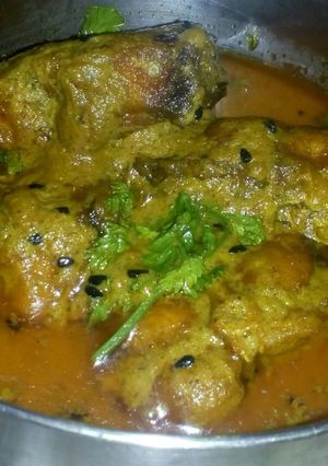 A picture of Fish curry.