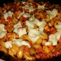 A picture of Cheesy Veggies Macaronis 🔥.