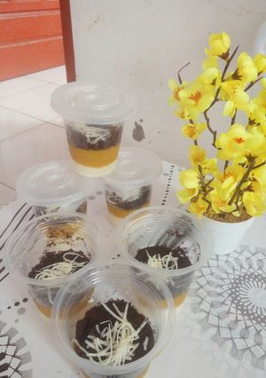 Foto resep Mango oreo cheesecake