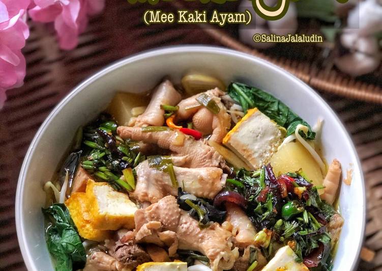 Cara Termudah Meekeeyam Mee Kaki Ayam Aneka Masakan Enak